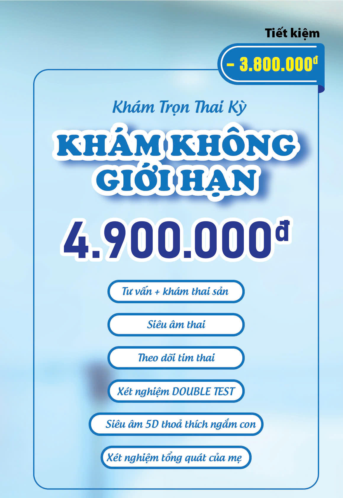 Gói khám Trọn Thai Kỳ DIAMOND