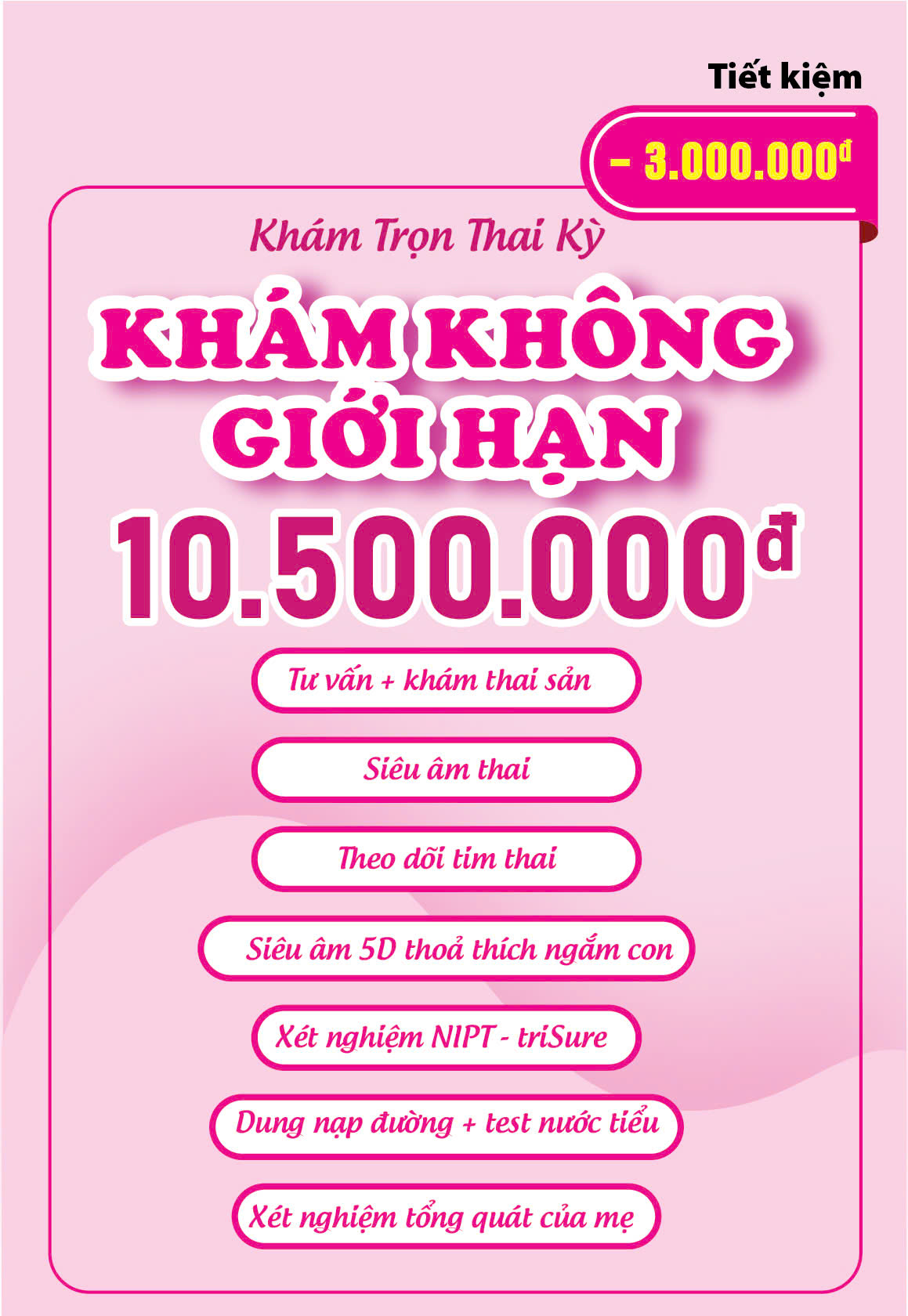 Gói khám Trọn Thai Kỳ PLATINUM